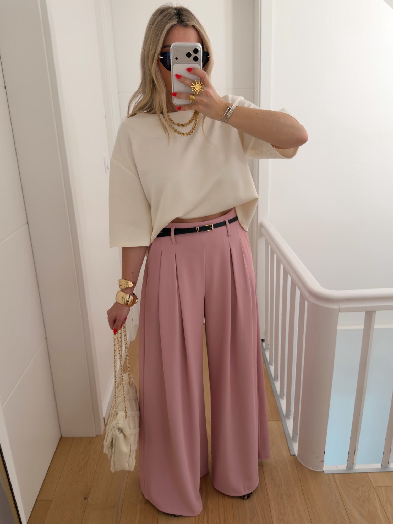 Pantalon PRISCILLIA Rose