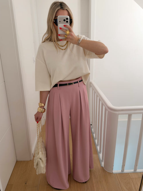 Pantalon PRISCILLIA Rose
