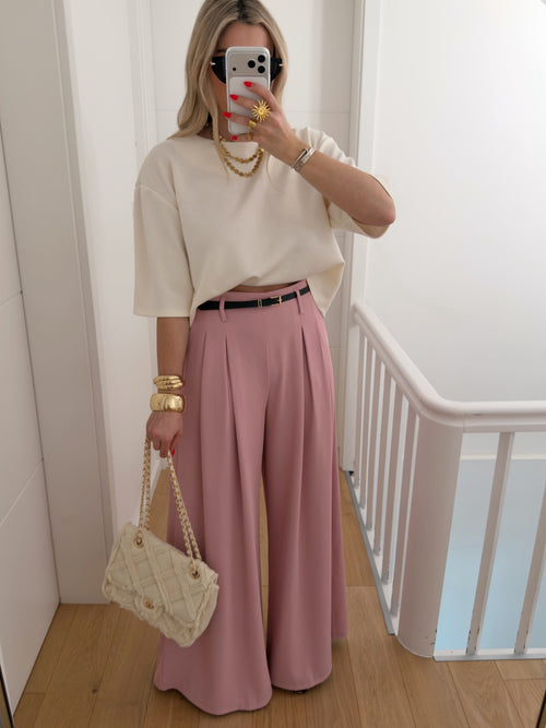 Pantalon PRISCILLIA Rose