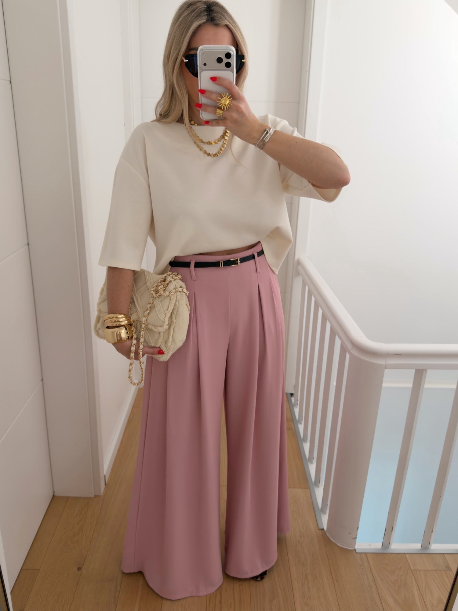 Pantalon PRISCILLIA Rose