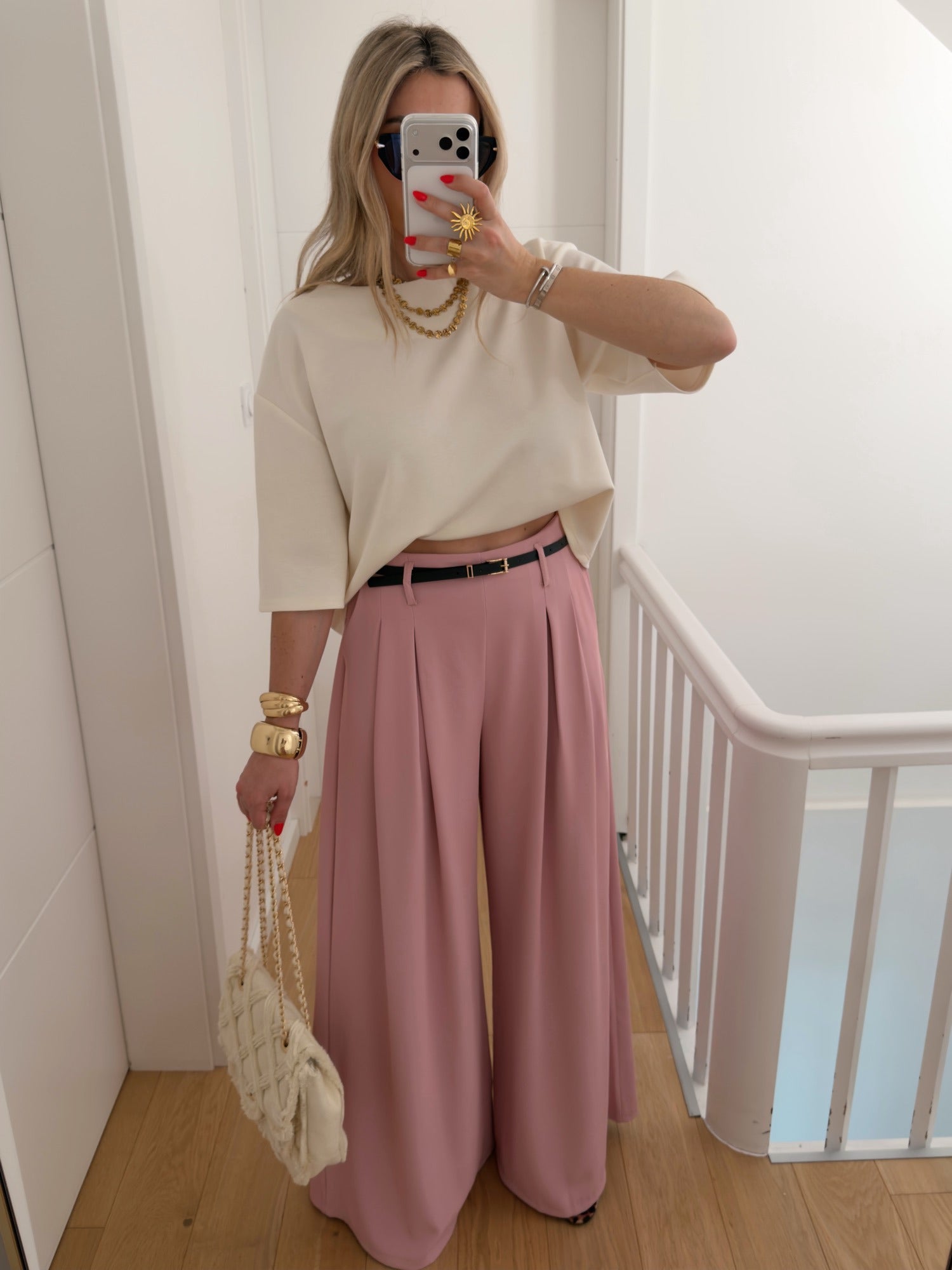 Pantalon PRISCILLIA Rose
