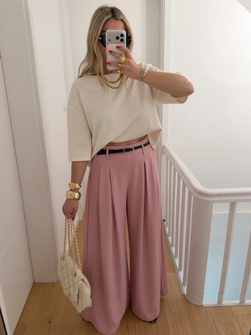 Pantalon PRISCILLIA Rose