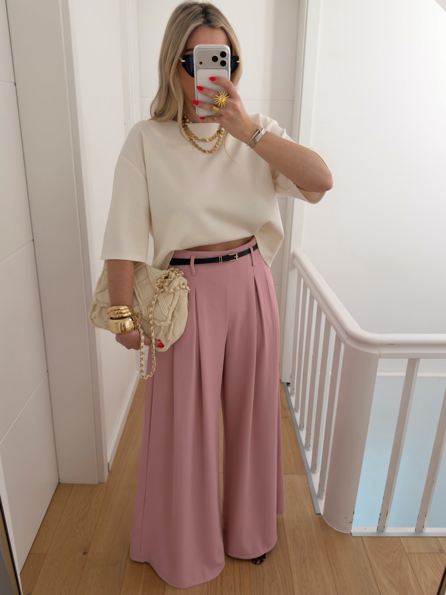 Pantalon PRISCILLIA Rose