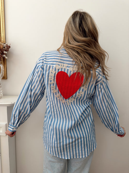 Chemise TESSA Bleu