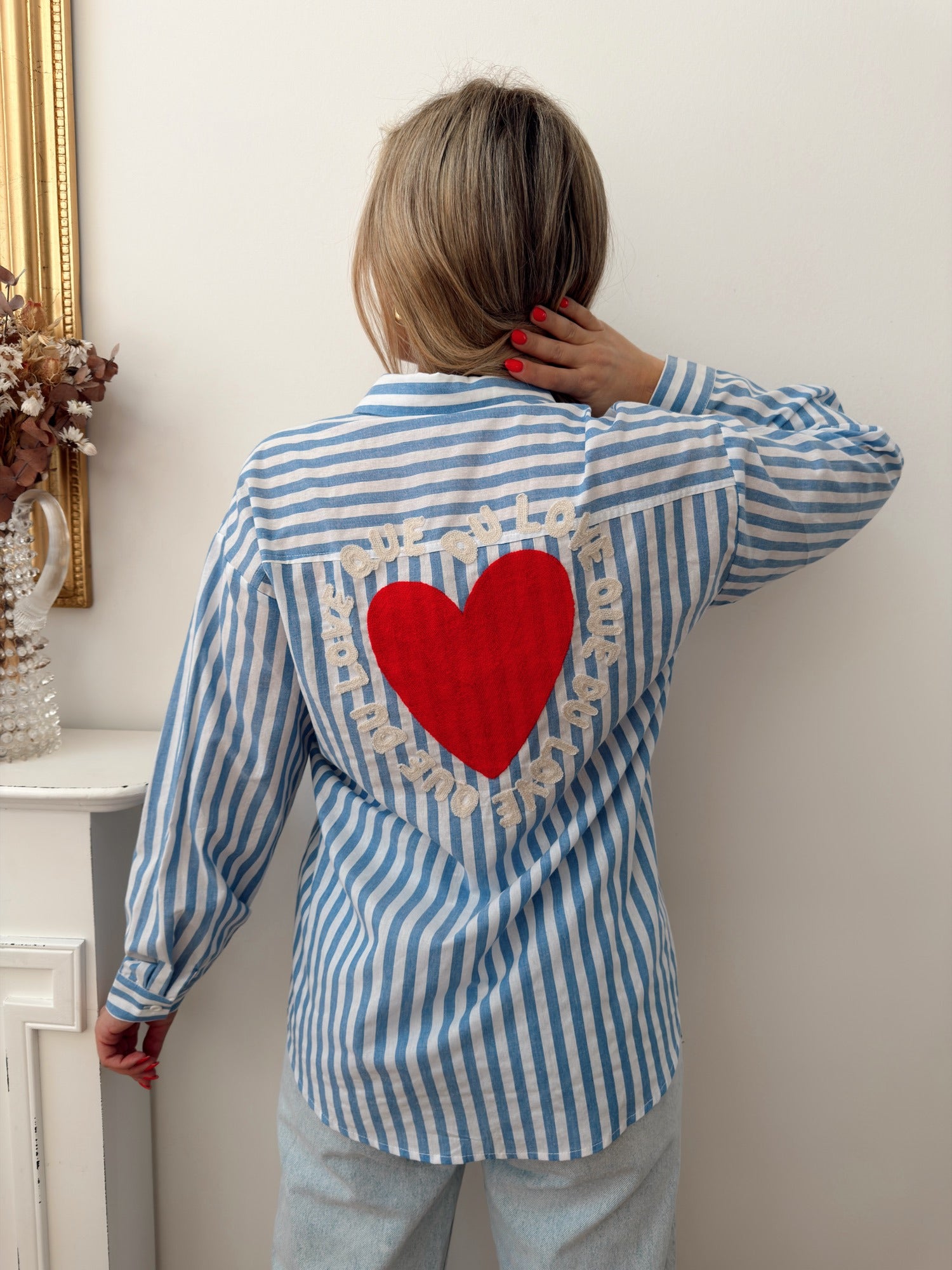 Chemise TESSA Bleu