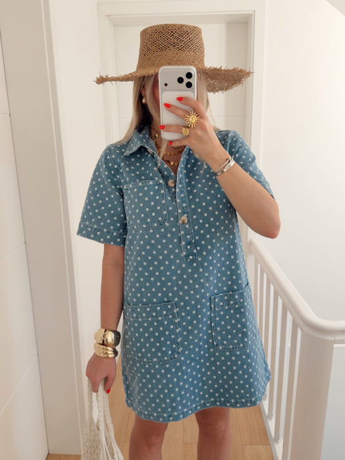 Robe LILA Bleu