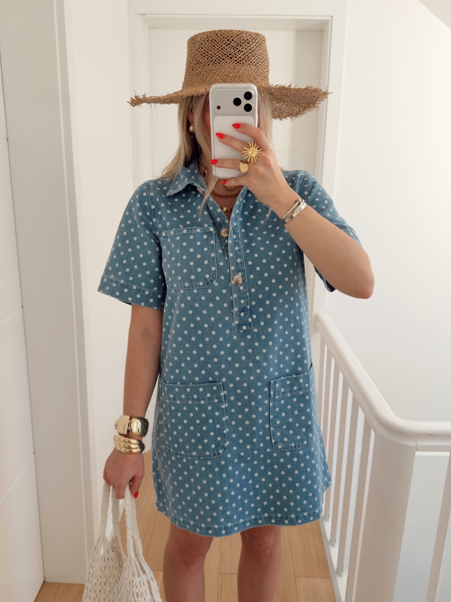 Robe LILA Bleu