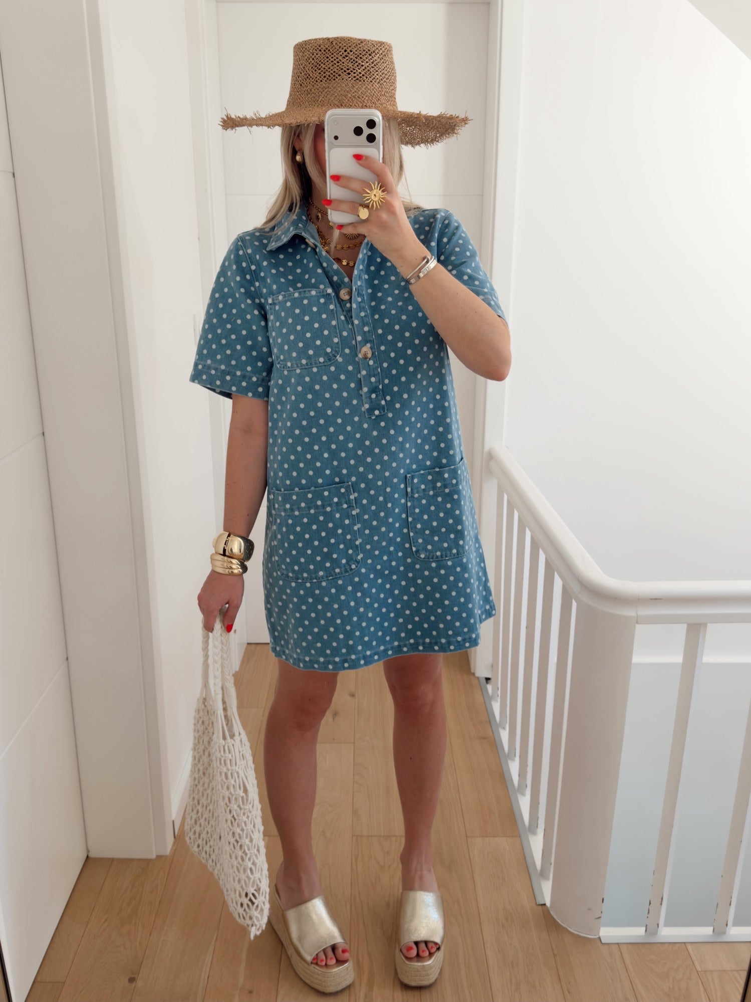 Robe LILA Bleu