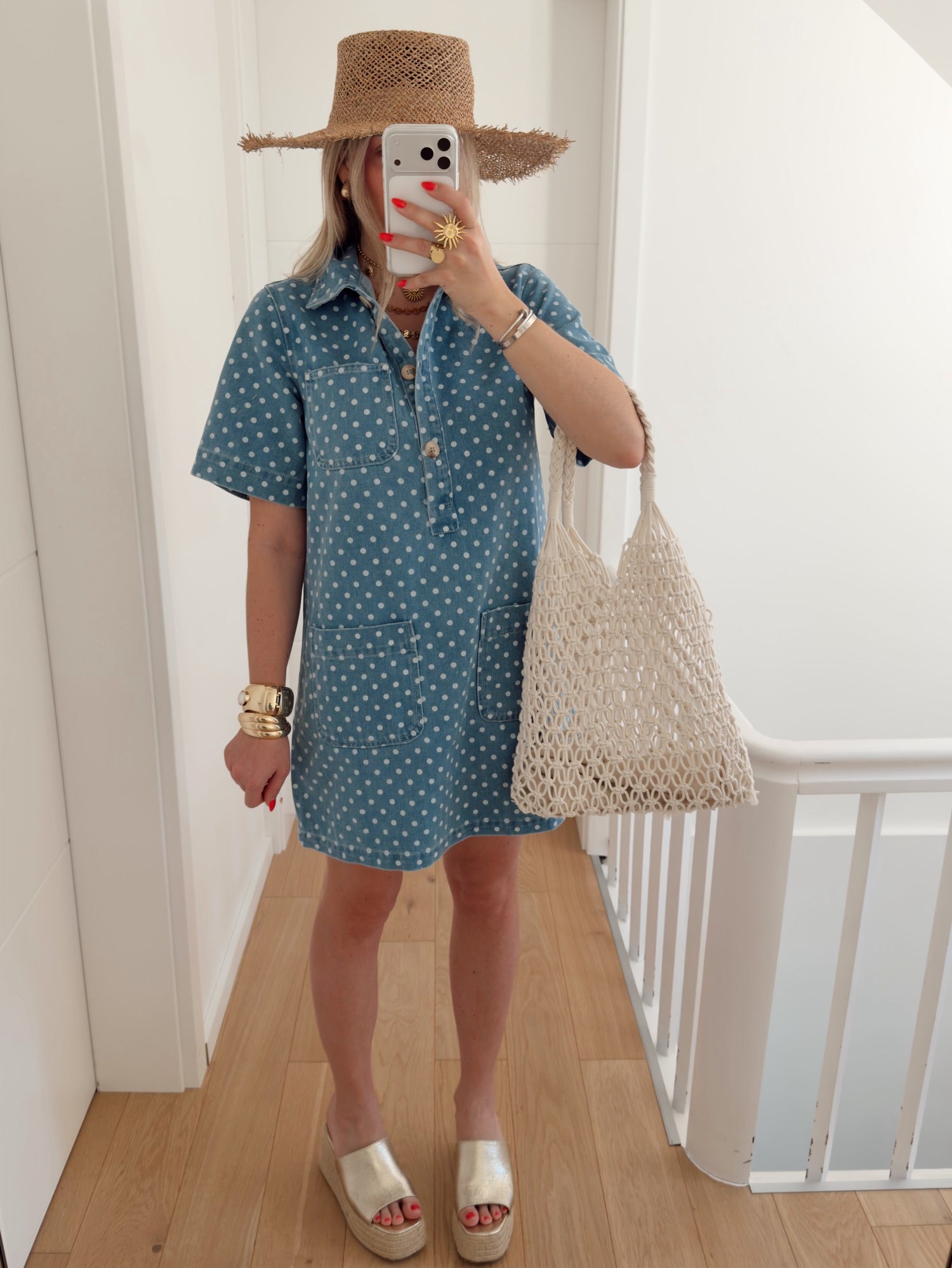 Robe LILA Bleu