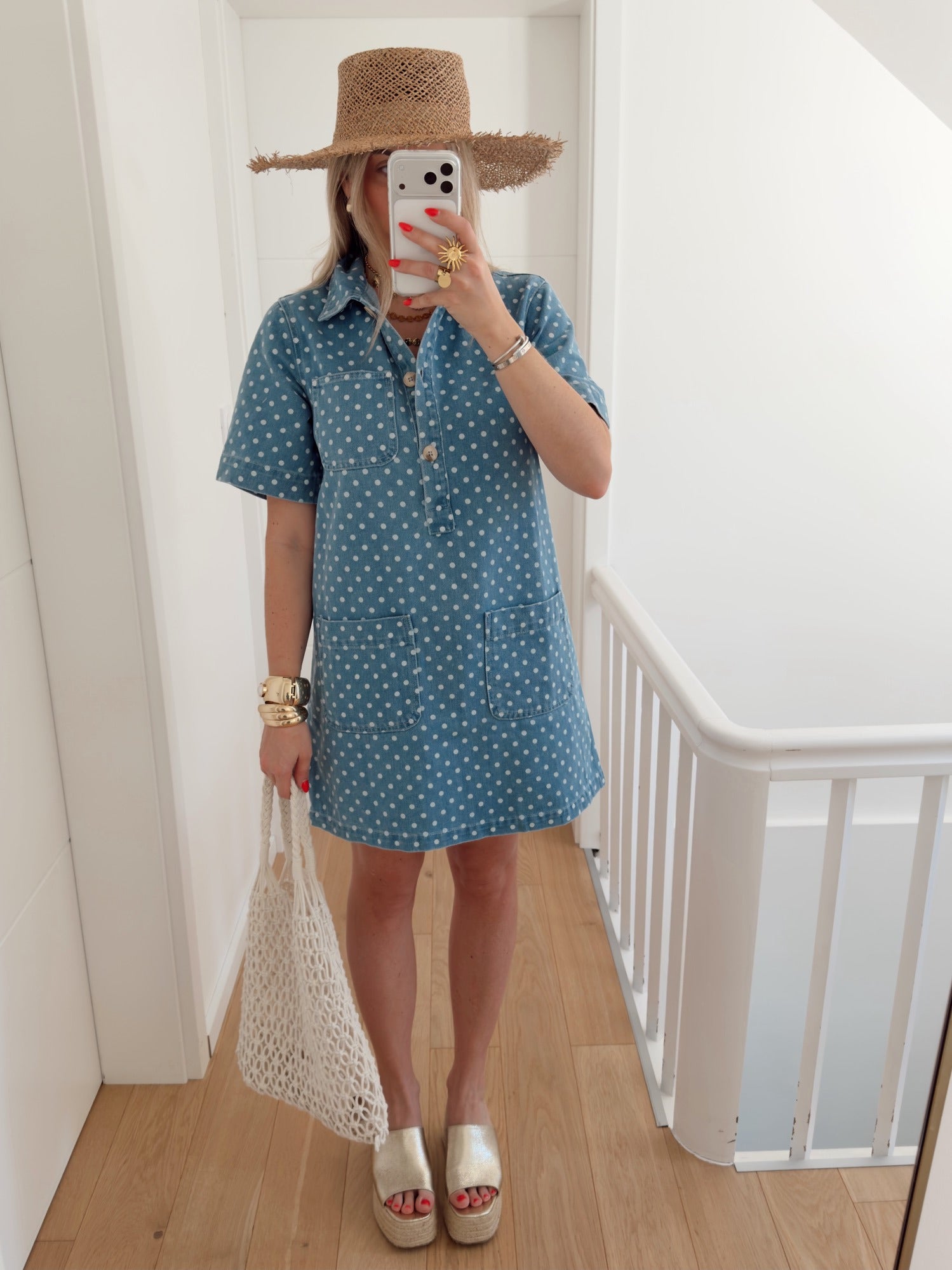 Robe LILA Bleu