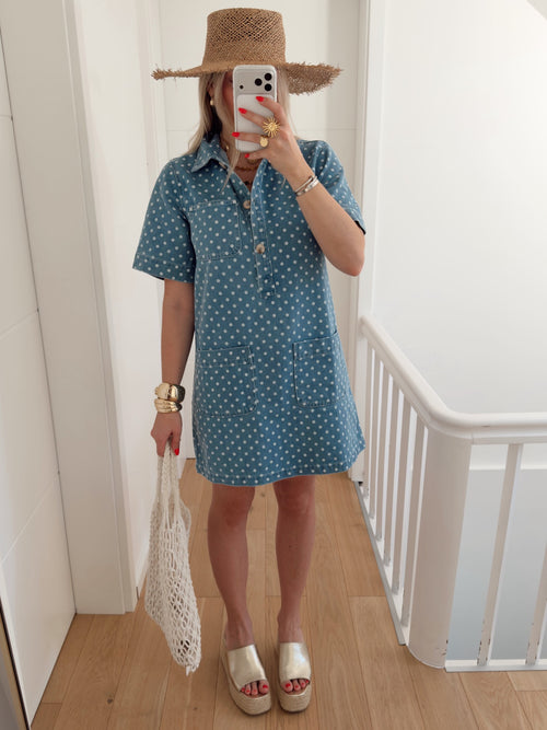 Robe LILA Bleu
