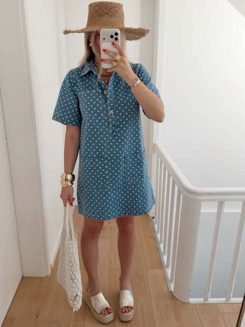 Robe LILA Bleu