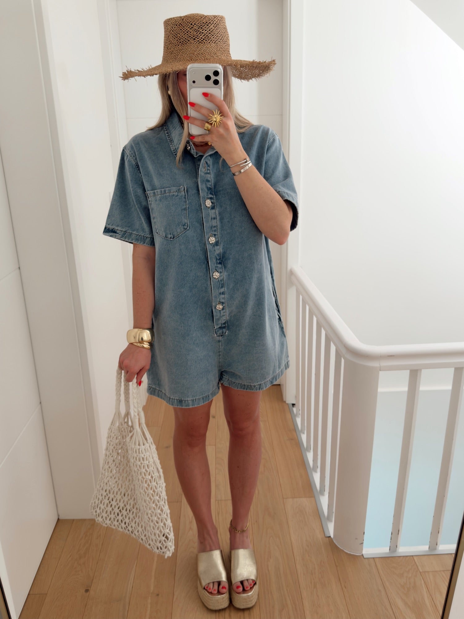 Combishort LEANDRE Bleu