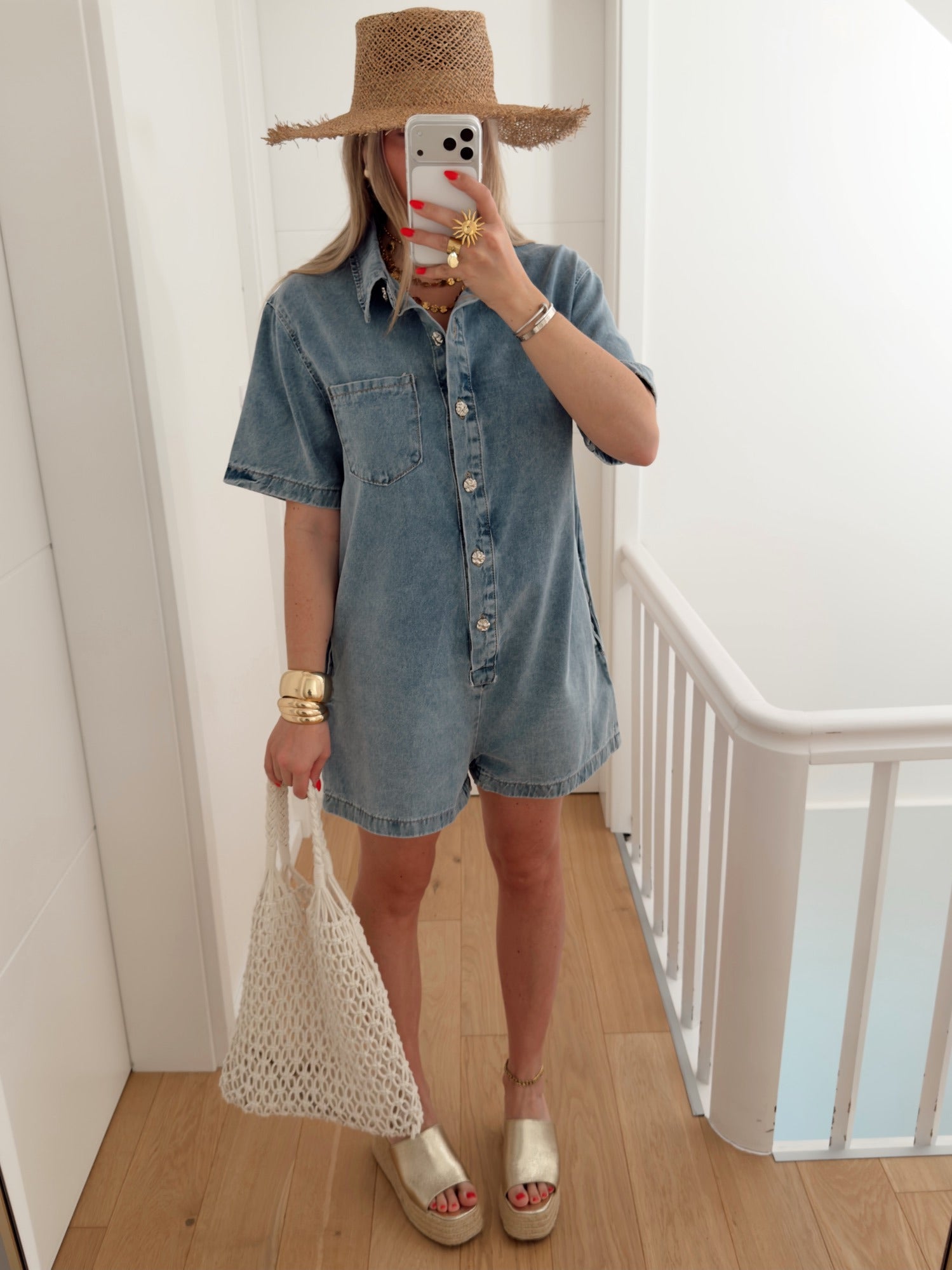 Combishort LEANDRE Bleu
