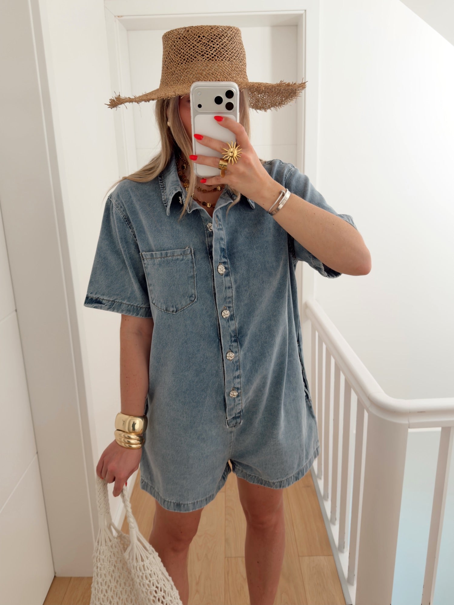 Combishort LEANDRE Bleu