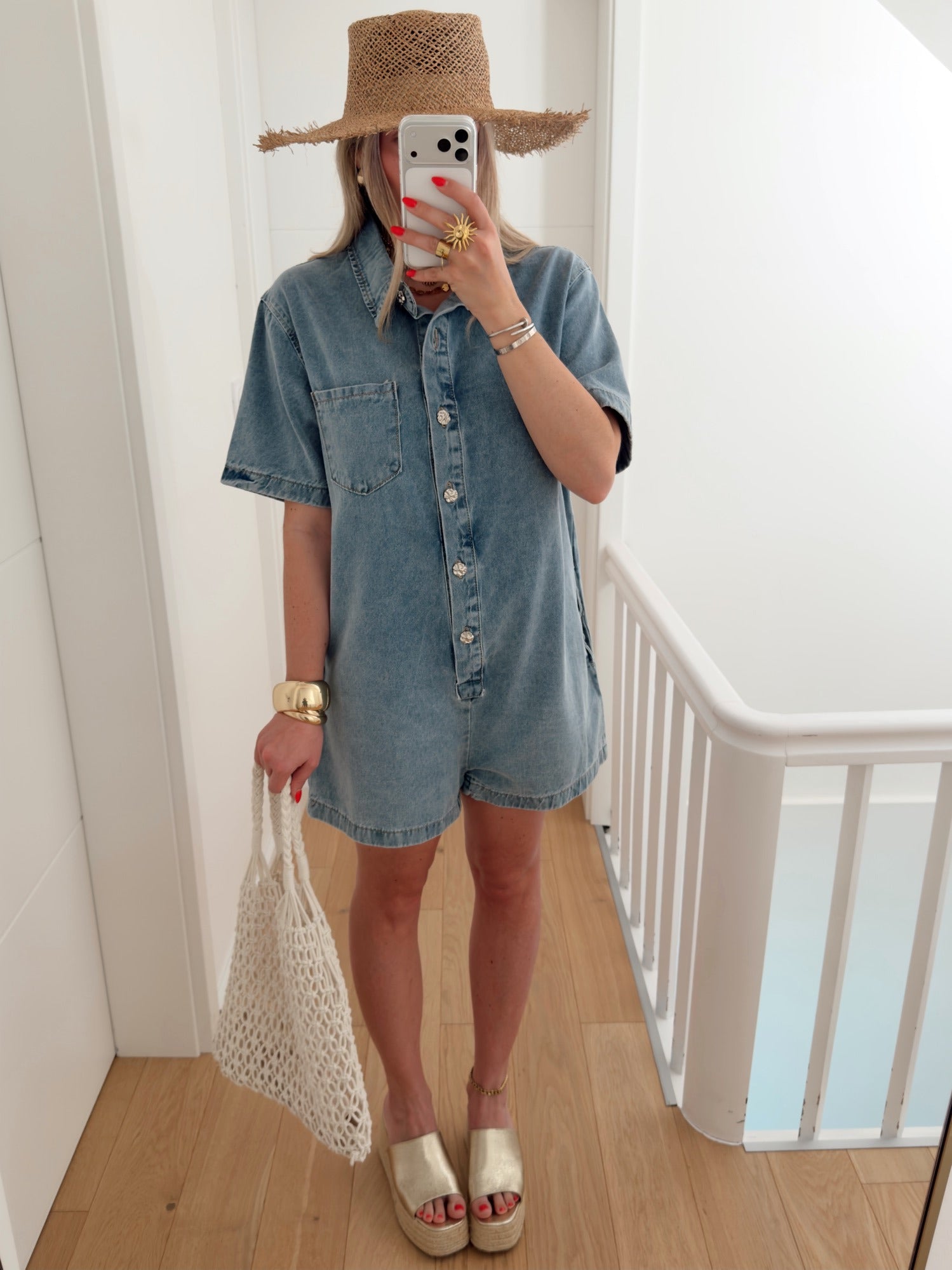 Combishort LEANDRE Bleu