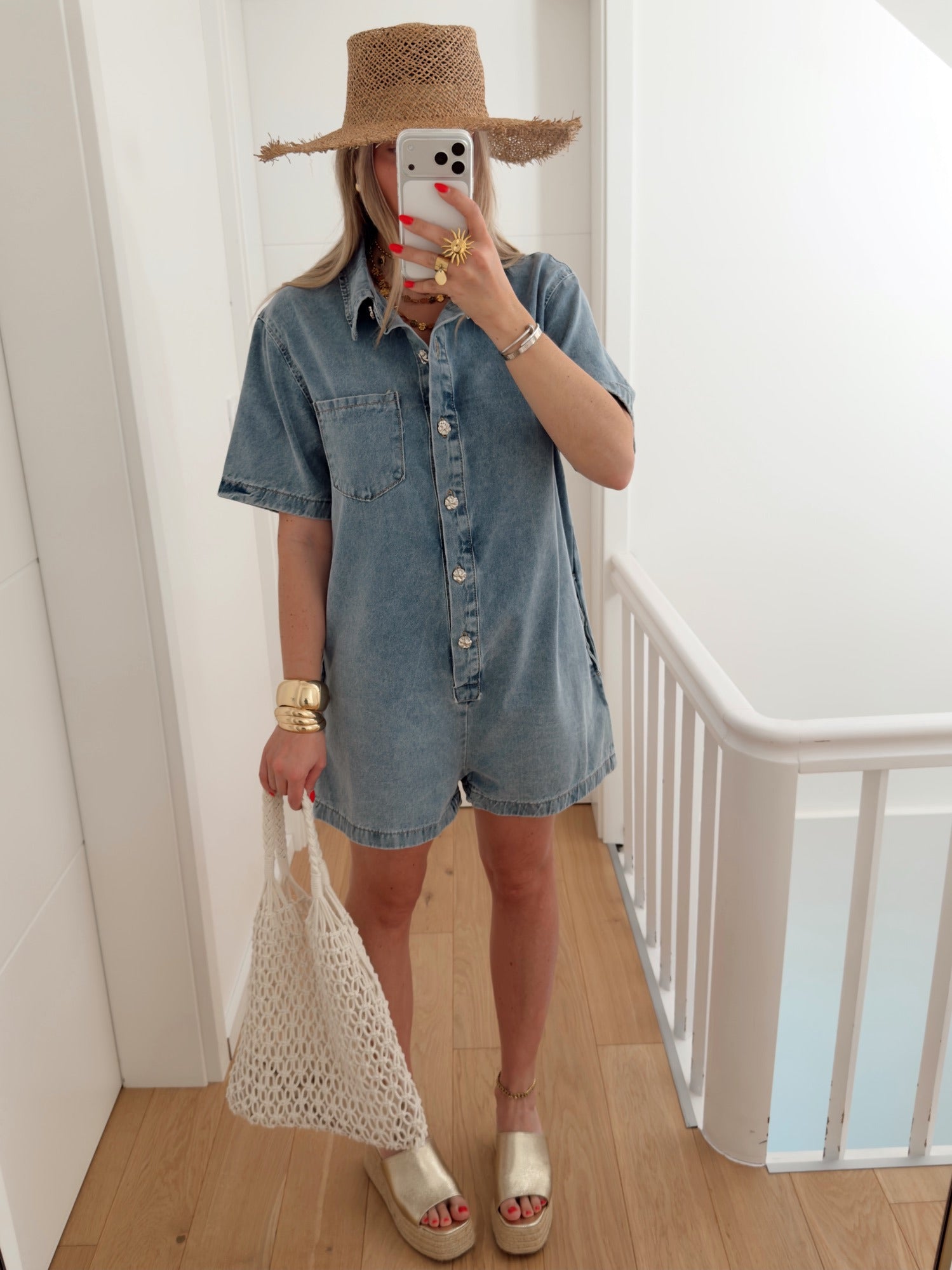 Combishort LEANDRE Bleu