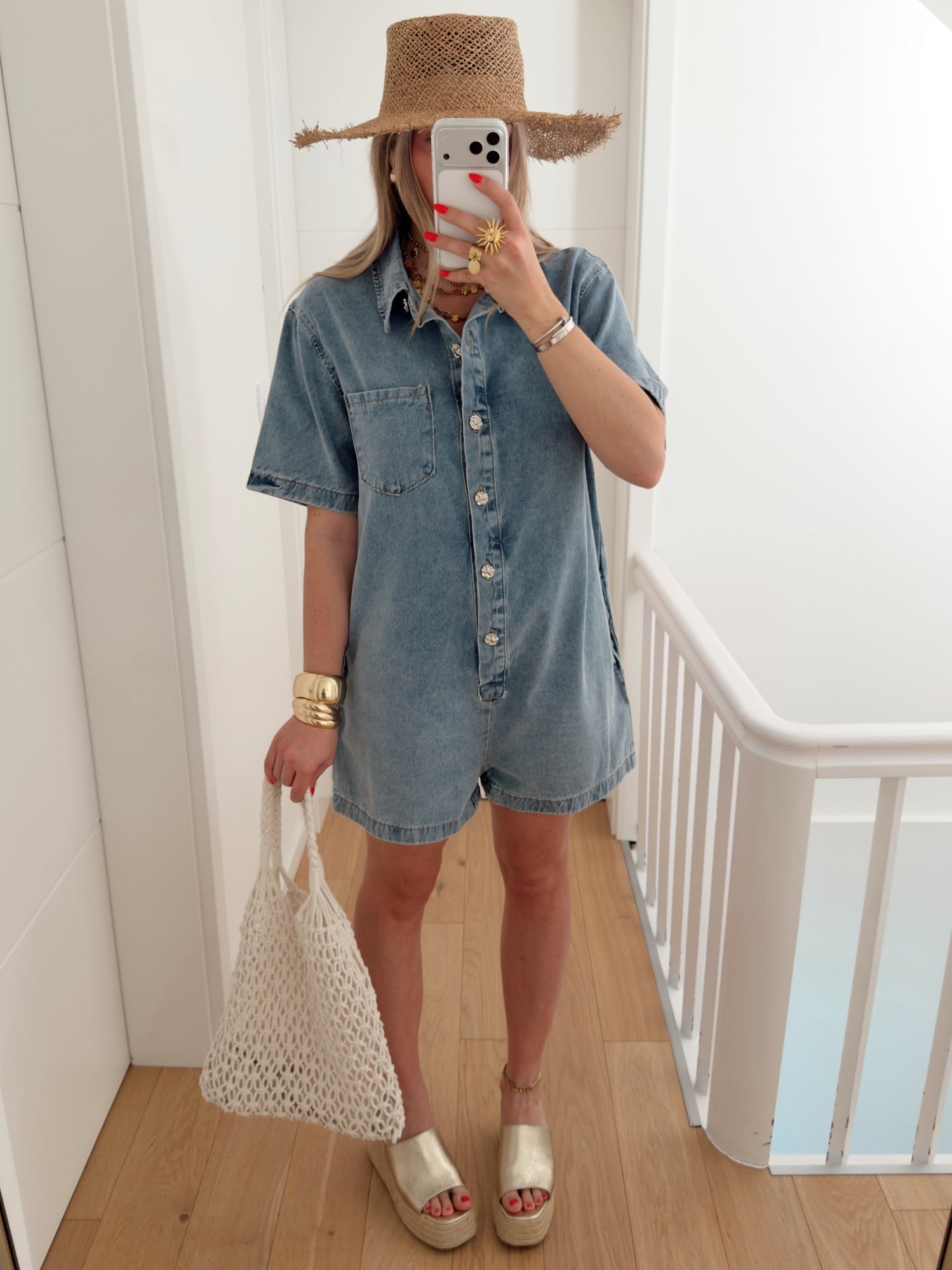 Combishort LEANDRE Bleu