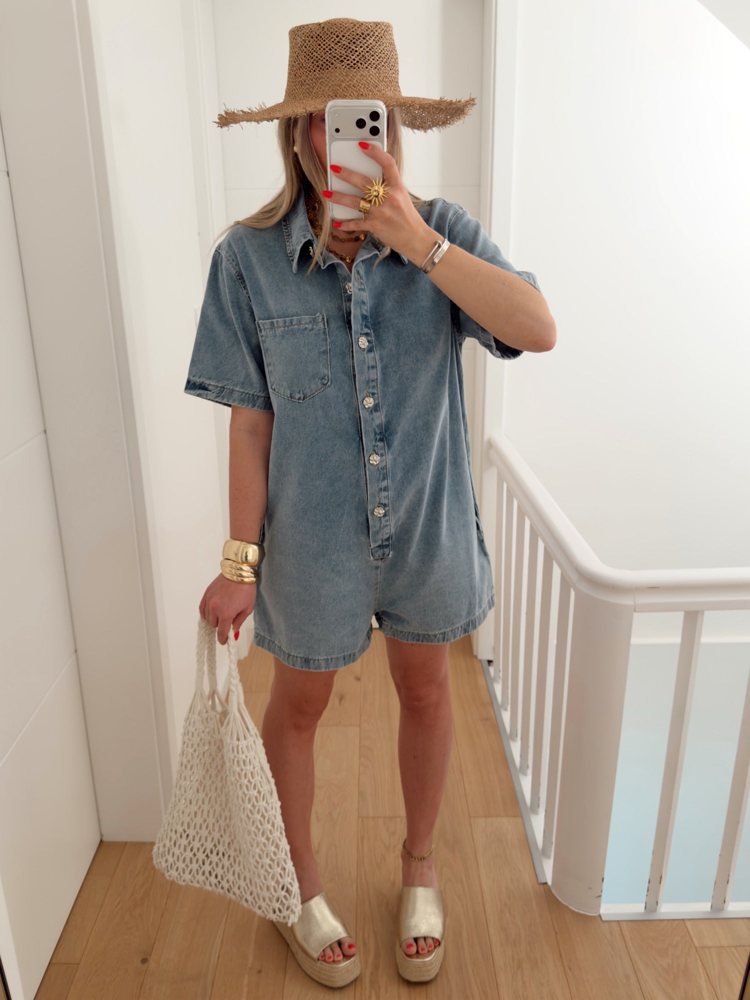Combishort LEANDRE Bleu