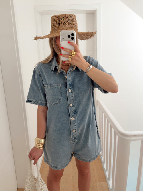 Combishort LEANDRE Bleu