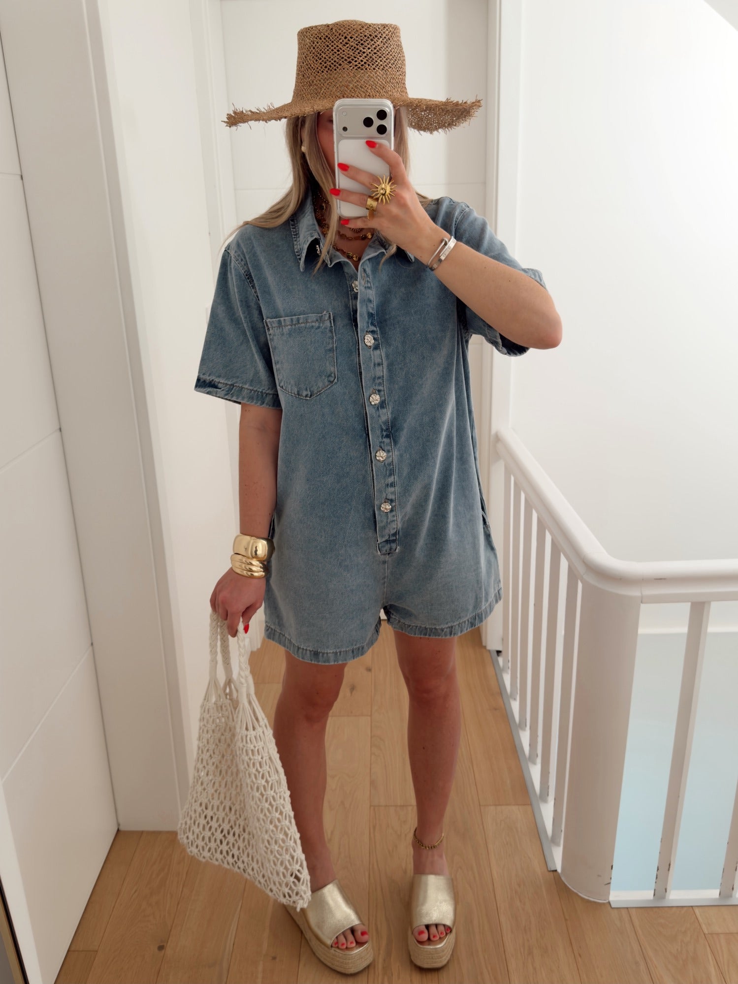 Combishort LEANDRE Bleu