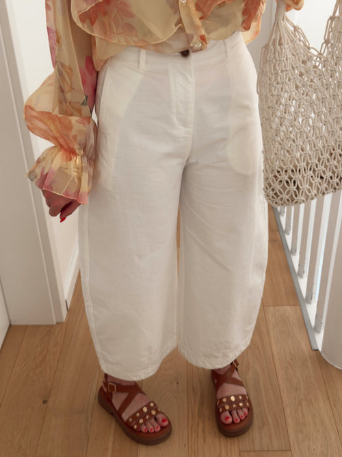 Pantalon CONNIE Blanc
