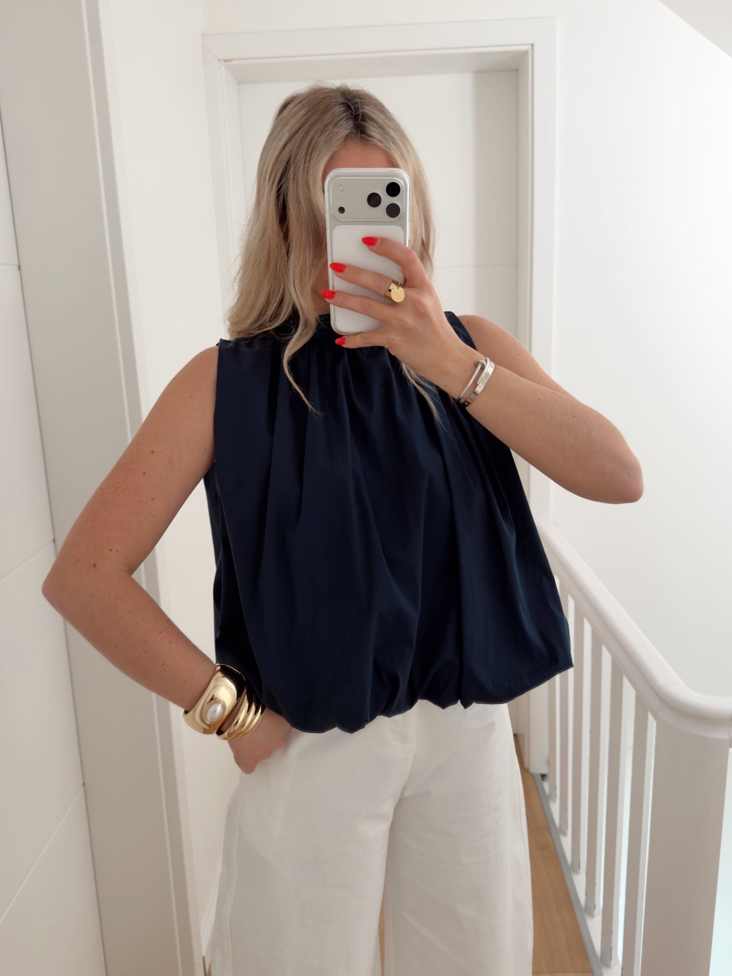 Blouse ESTHER Bleu