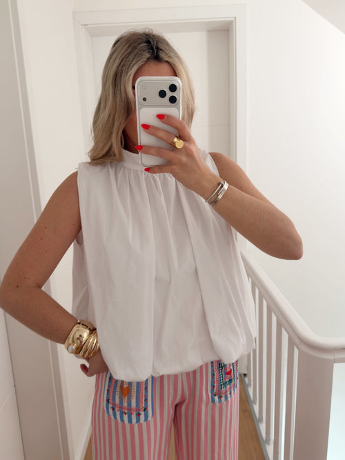 Blouse ESTHER Blanc