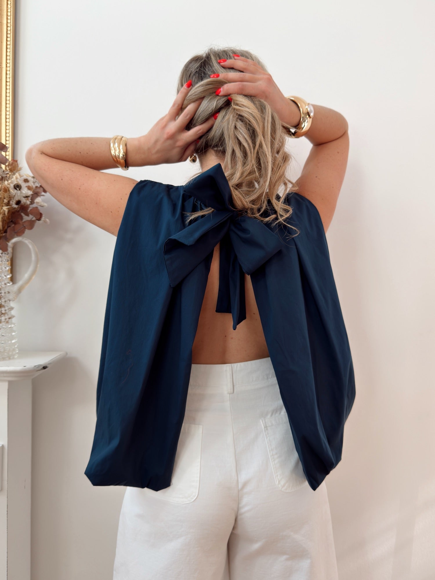 Blouse ESTHER Bleu