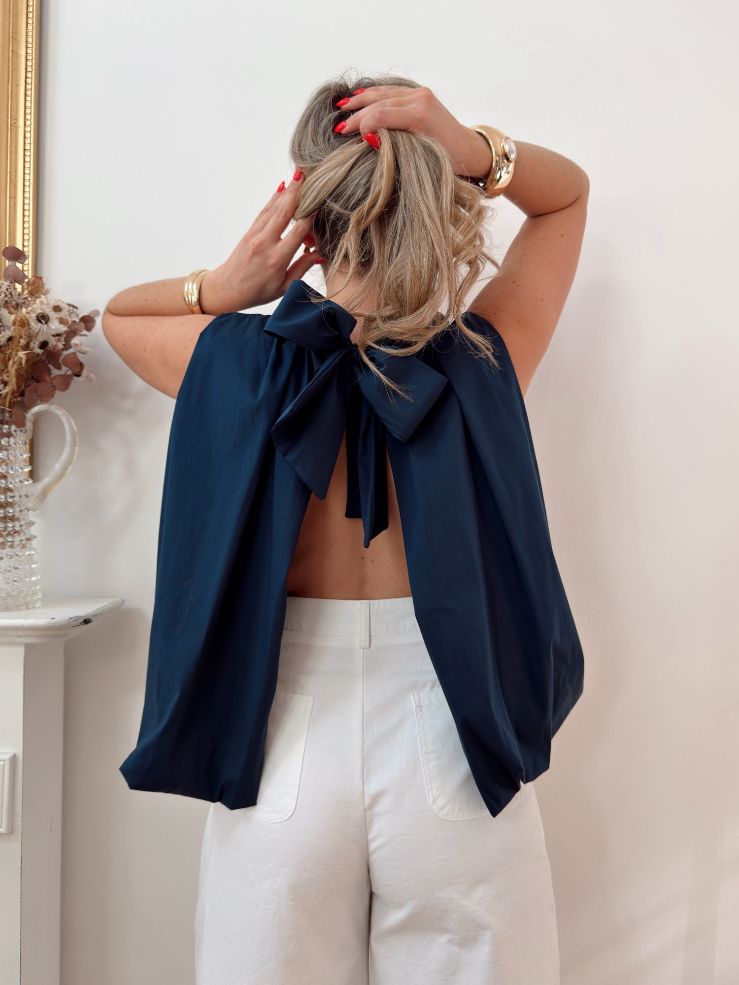 Blouse ESTHER Bleu