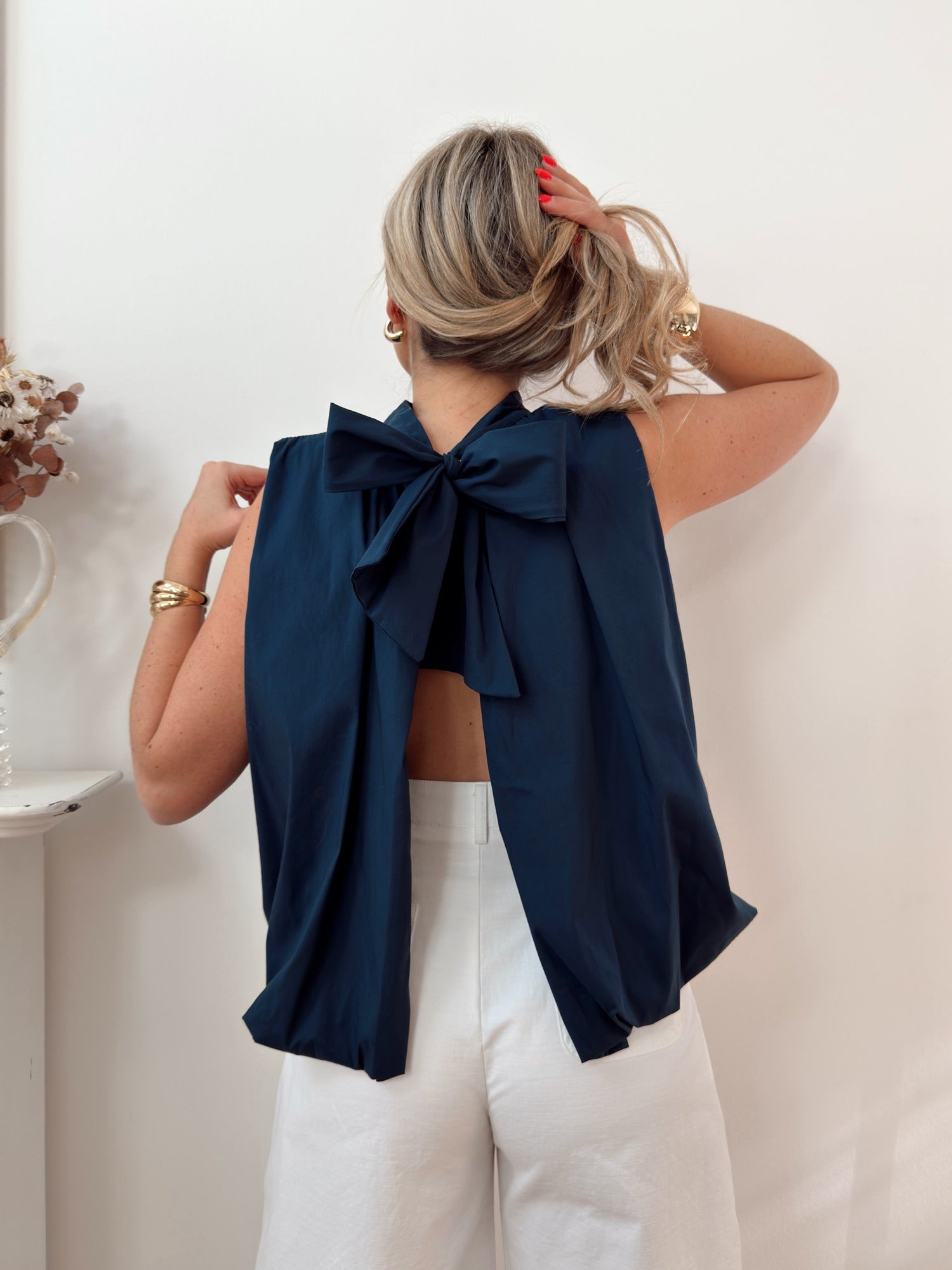 Blouse ESTHER Bleu