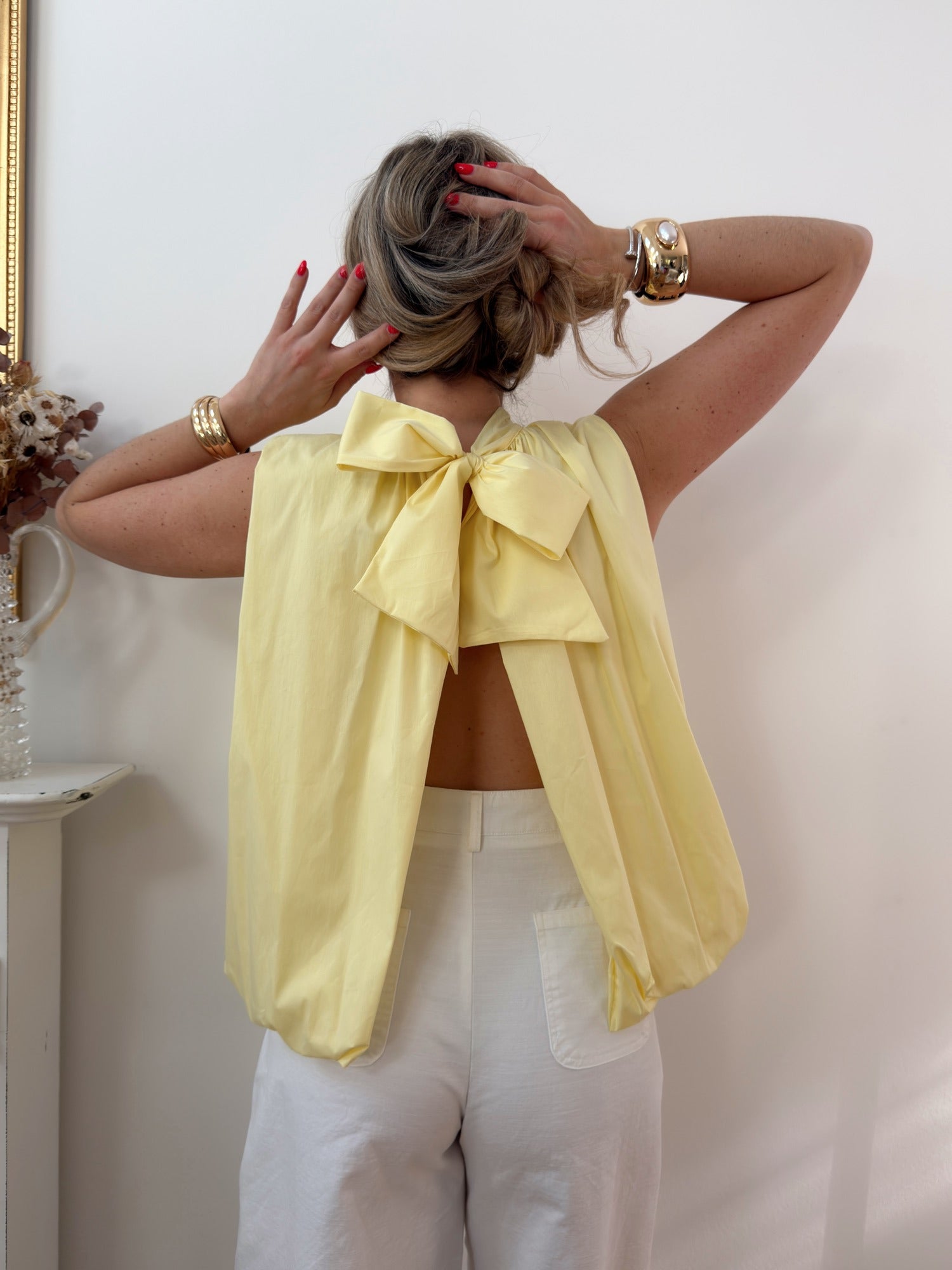 Blouse ESTHER Jaune