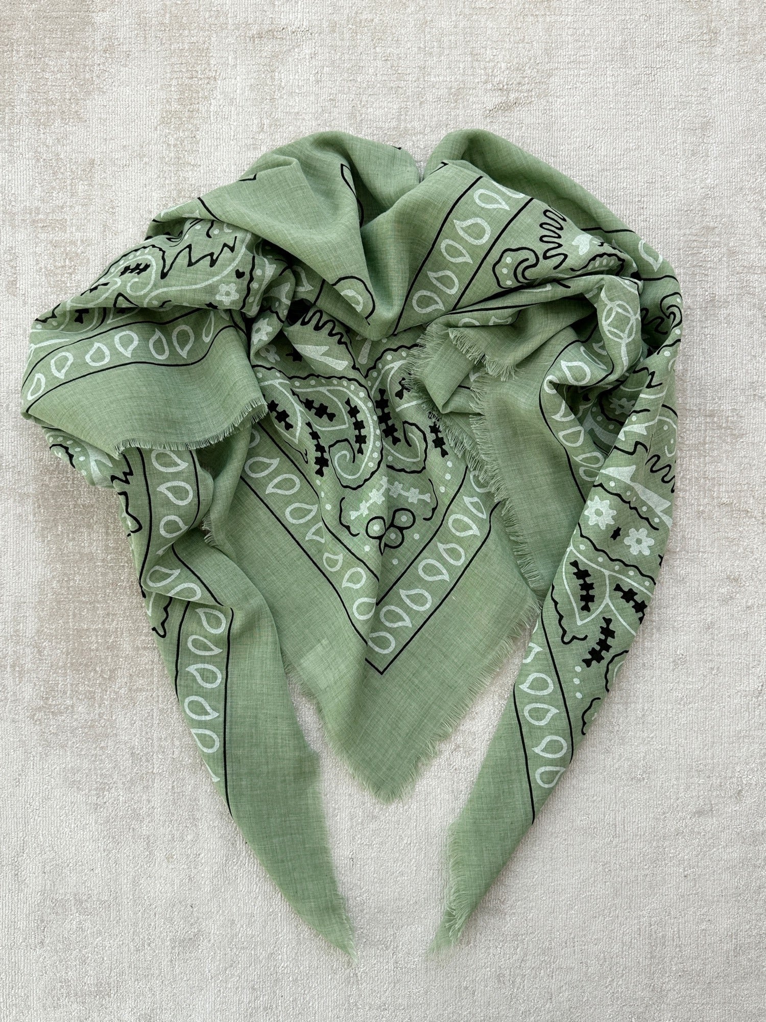 Foulard KAREN Vert