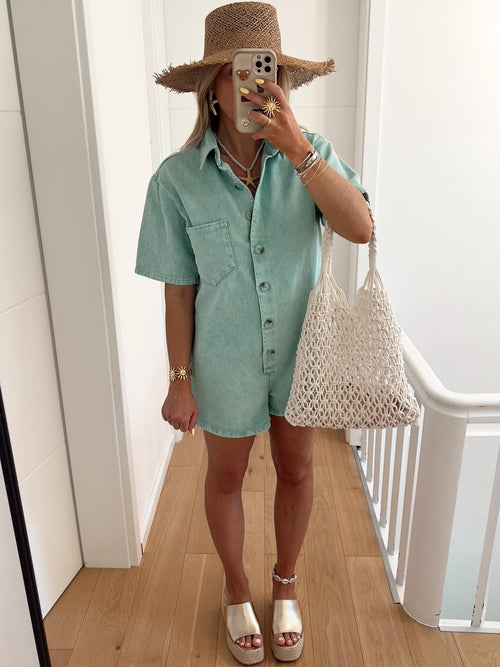 Combishort BALZAC Bleu