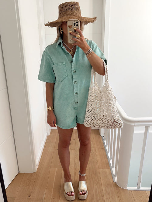 Combishort BALZAC Bleu