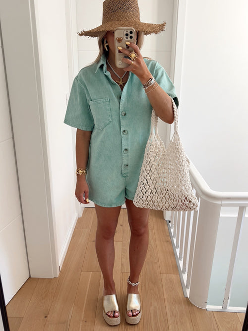 Combishort BALZAC Bleu