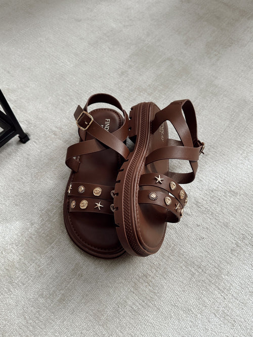 Sandales ADELE Marron