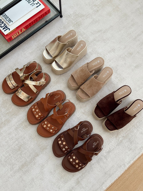 Sandales ADELE Marron