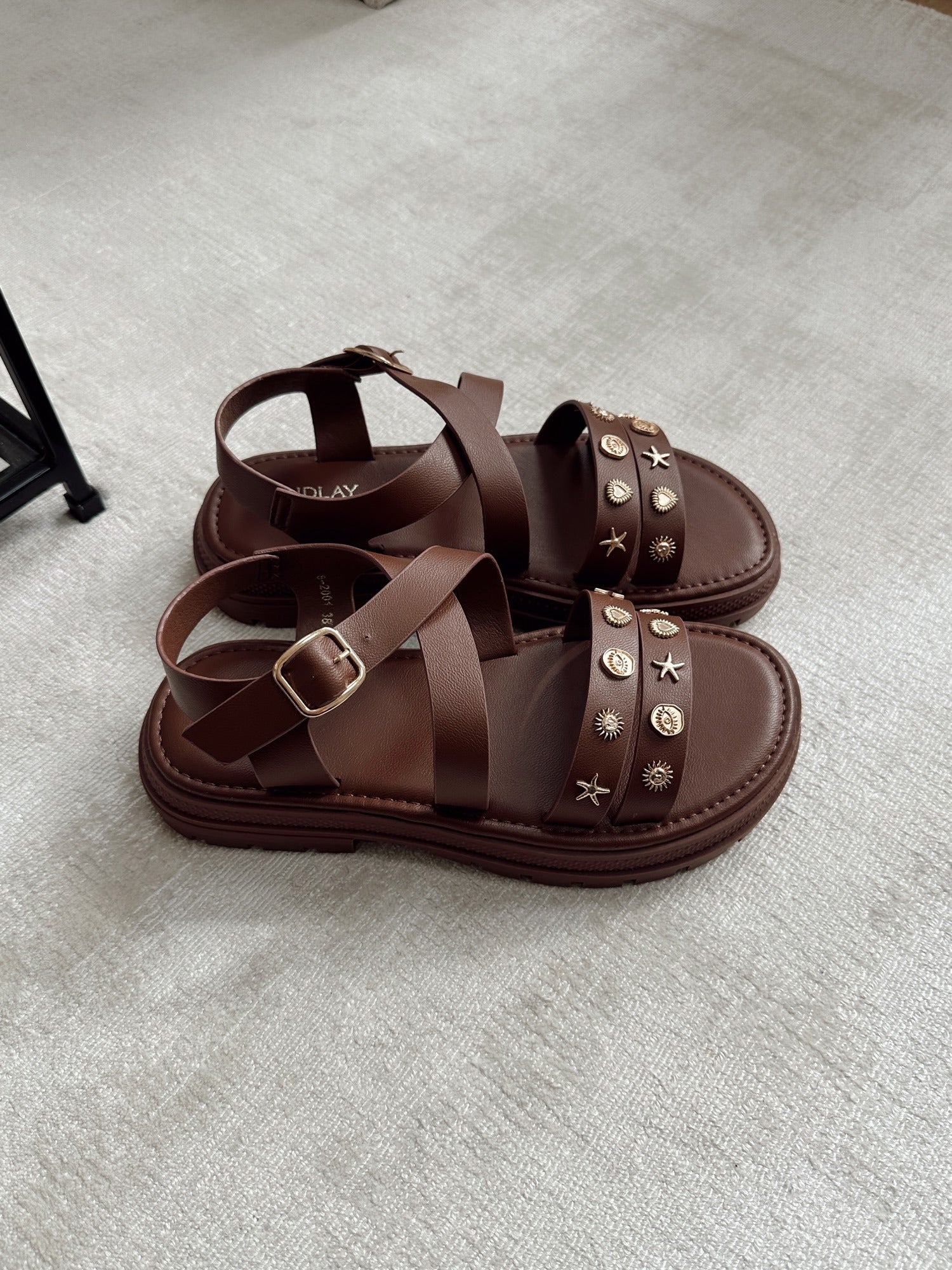 Sandales ADELE Marron