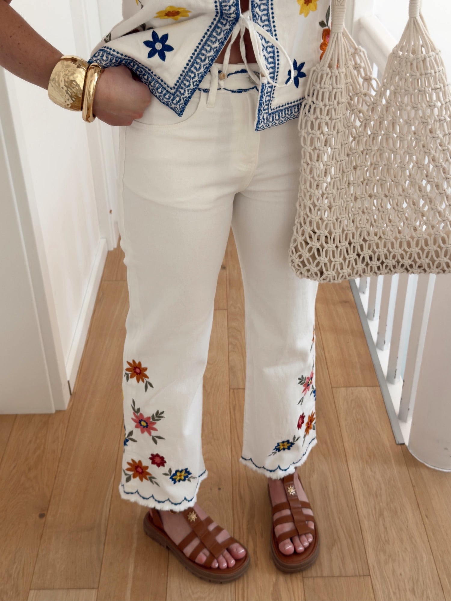 Pantalon JOSÉ Blanc