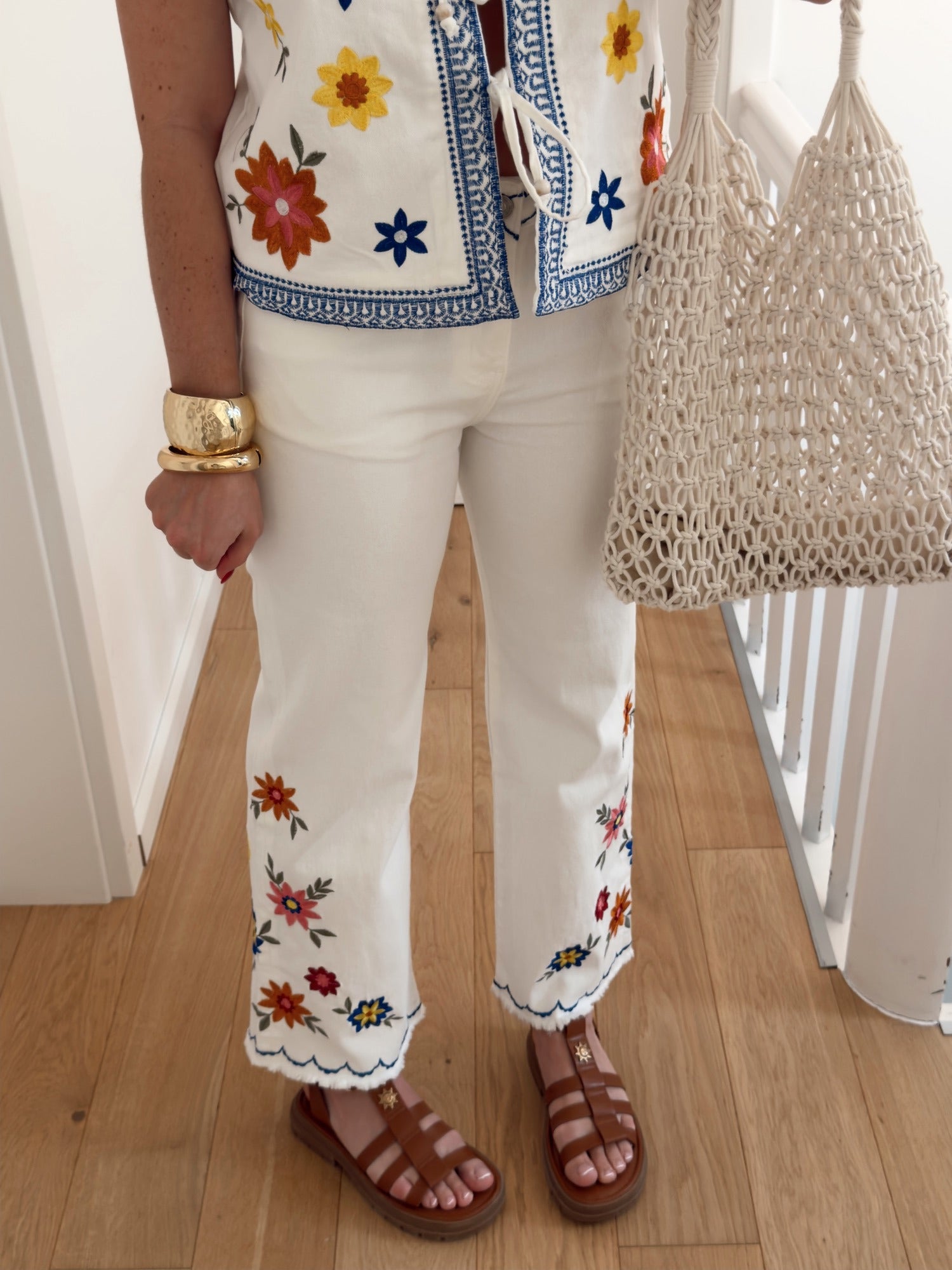Pantalon JOSÉ Blanc