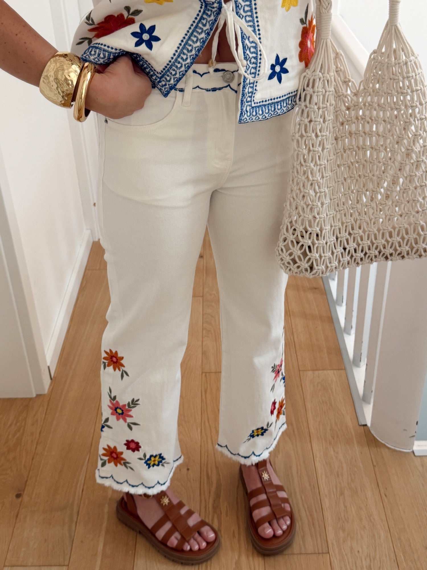 Pantalon JOSÉ Blanc