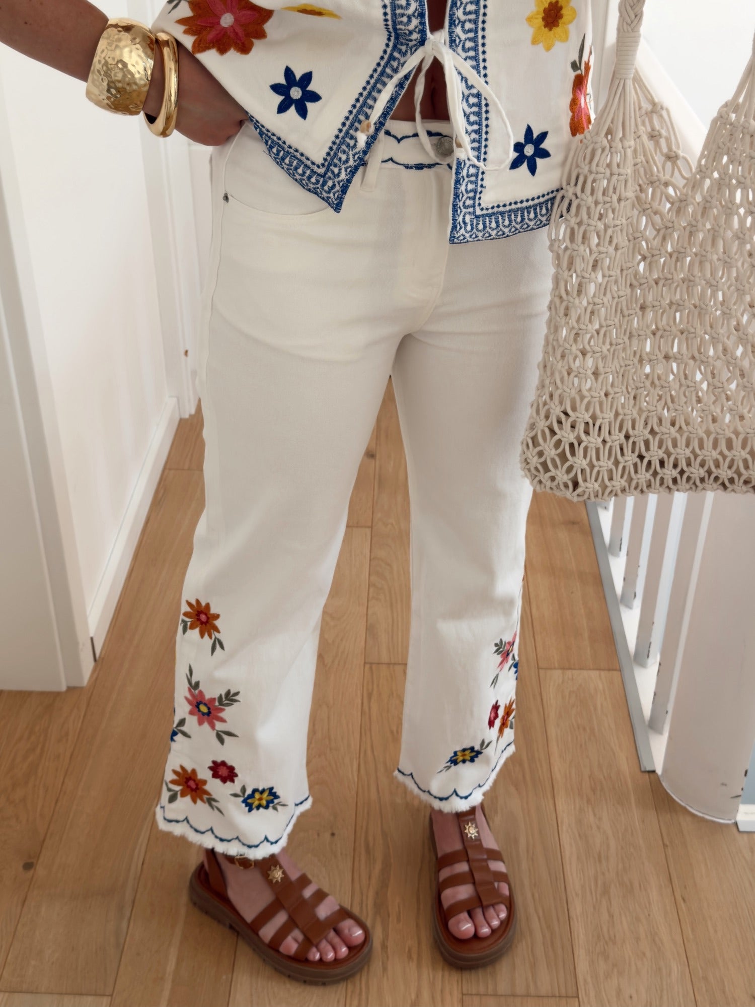Pantalon JOSÉ Blanc