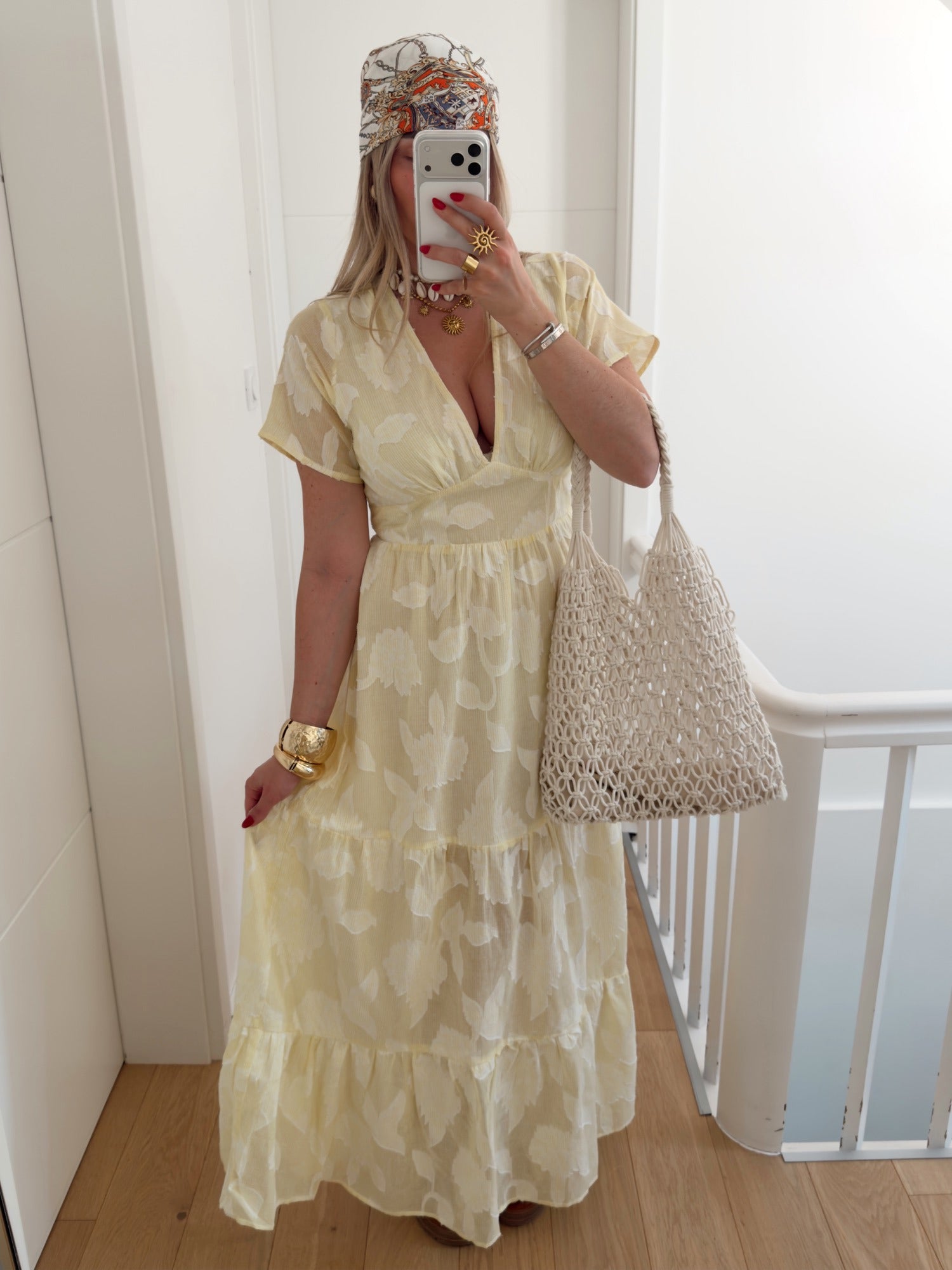 Robe SARAH Jaune