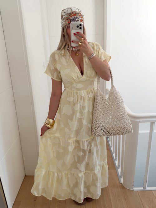 Robe SARAH Jaune