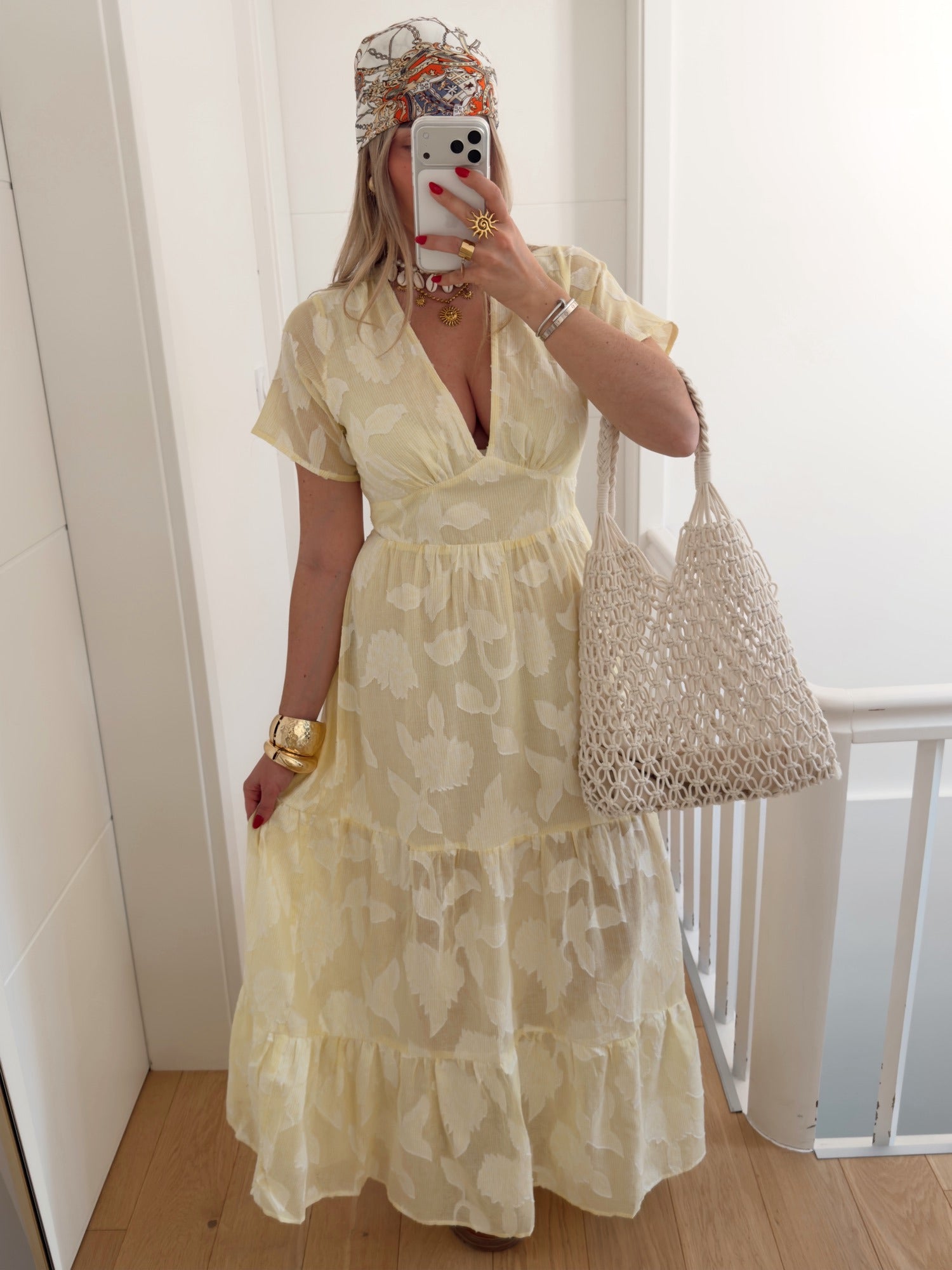 Robe SARAH Jaune