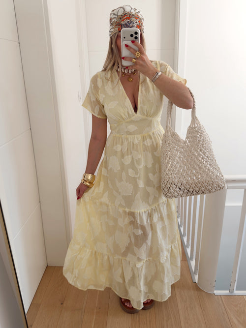 Robe SARAH Jaune