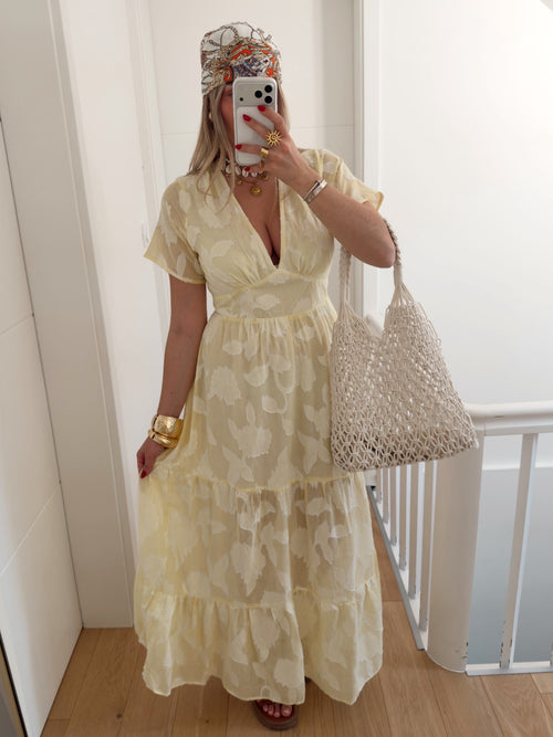 Robe SARAH Jaune