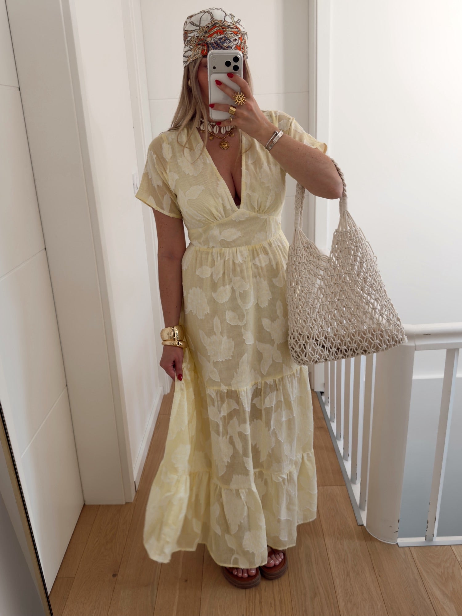 Robe SARAH Jaune