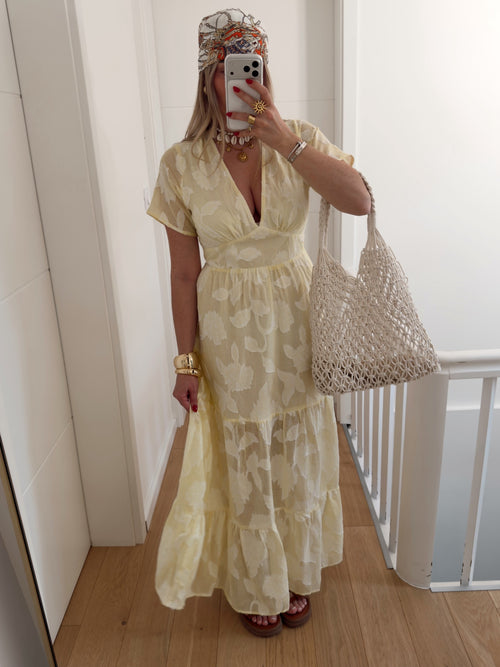Robe SARAH Jaune